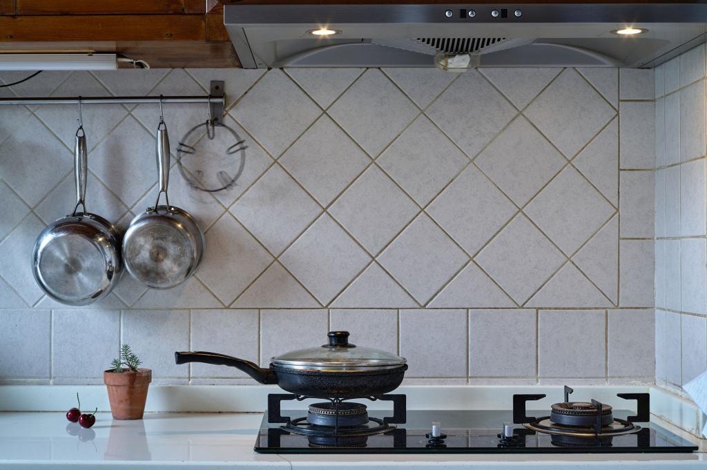 Shared kitchen at Aldercrest Meadow